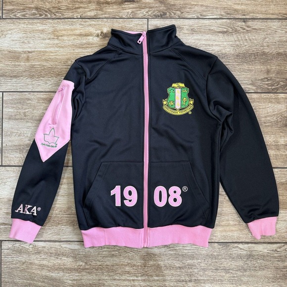 Alpha Kappa Alpha AKA Elite Track Jacket Size Small - Picture 2 of 13